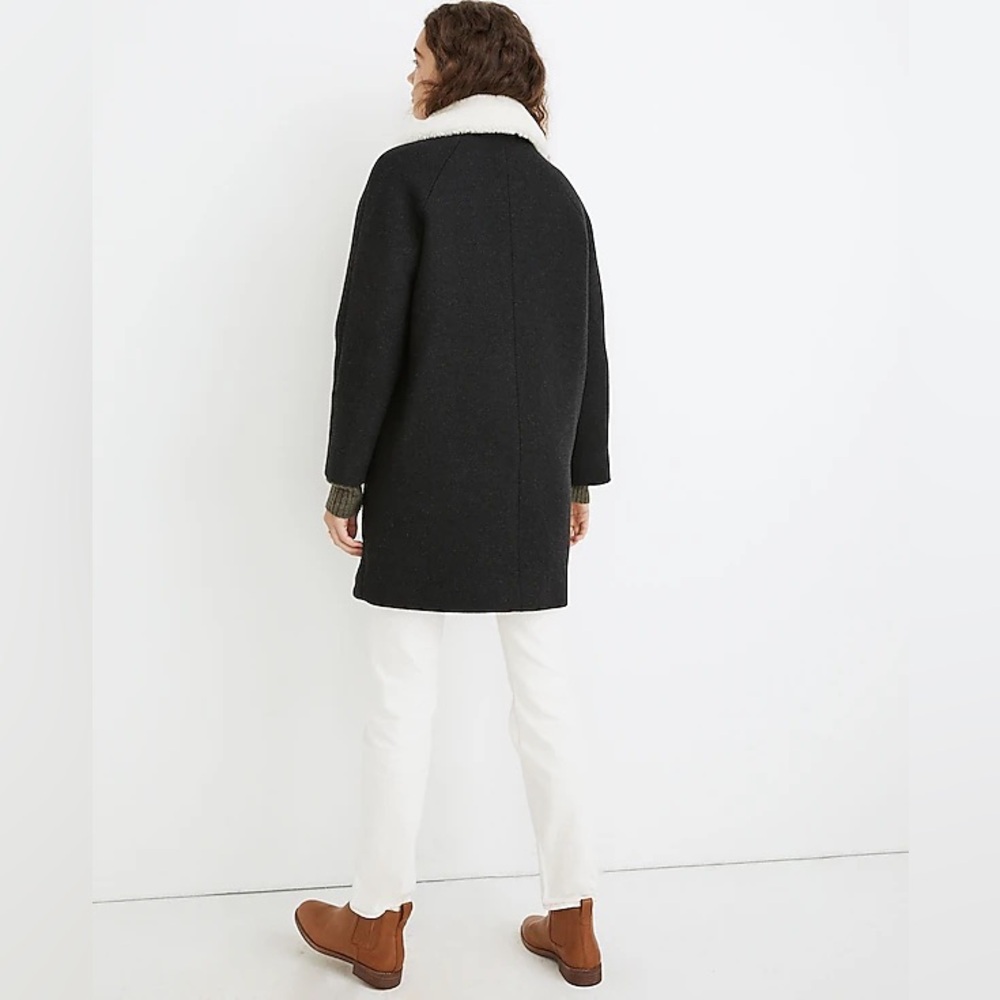 Madewell Eldridge Zip Coat in perfect condition - beautiful coat - size M - Picture 4 of 7